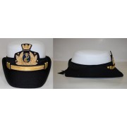 Berretto "kingform" per personale femminile della marina militare da Sottocapo in S.p.e., sottufficiale, ufficiale inferiore e superiore Berretto "kingform" per personale femminile della marina militare da Sottocapo in S.p.e., sottufficiale, ufficiale inferiore e superiore